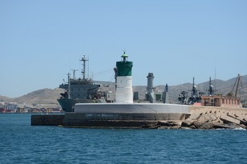 Fototapeta premium The Port Of Cartagena, Spain