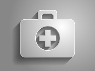 Obraz premium 3d Vector illustration of ambulanse icon