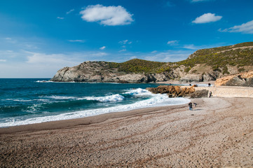 Sardinia, Argentiera beach, near Sassari.