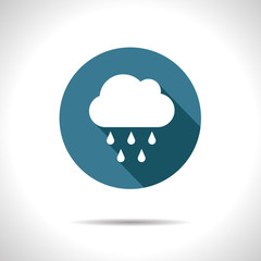 Vector rain icon. Eps10