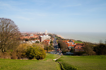 Eastbourne city, England.