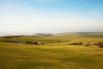 Fototapeta na wymiar East Sussex landscape.