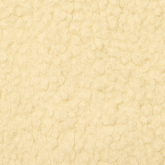 White shaggy cloth texture fragment