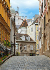 Ancient Street in Vienna