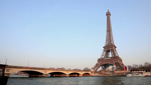 View of the Eiffel Tower 