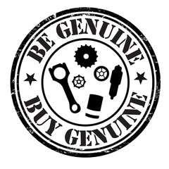 Be genuine buy genuine stamp