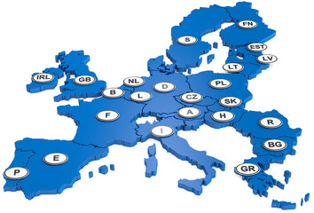 EU Länderkennziffer © fotomek