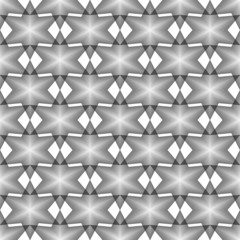 Design seamless monochrome geometric latticed pattern. Abstract