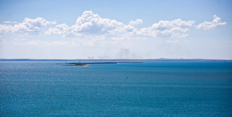 Black and Azov Sea in Crimea