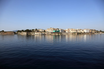 Fototapeta na wymiar View of Kerkyra (Corfu). Greece.