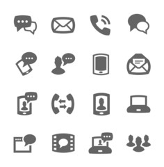 Communication icons