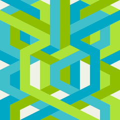 abstract retro geometric pattern