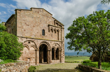 Fototapeta na wymiar Ozieri, Sardinia, Sant'Antioco di Bisarcio church