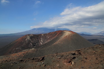 Fototapeta na wymiar Stożek wulkaniczny