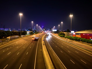 4K Traffic Time Lapse â Melbourne Freeway