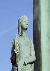 Statue, la France renaissante - Nantes