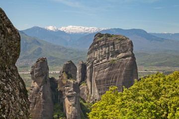 Греция. Метеоры. Величественные скалы