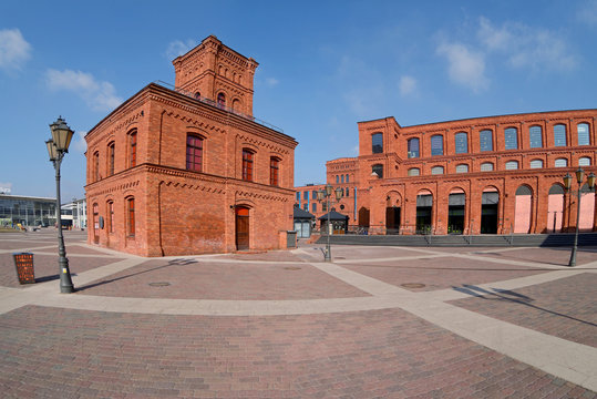 Fototapeta manufaktura, Łódź