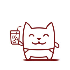 Character little boy in pants line art