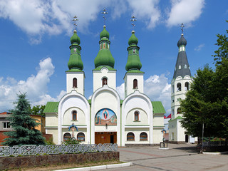 Theotokos of Pochayiv Cathedral in Mukacheve, Ukraine