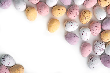 Fototapeta na wymiar Chocolate Easter Eggs