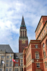 Fototapeta na wymiar Rathaus Kiel