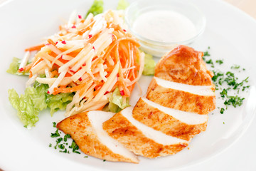 chicken with vegetables