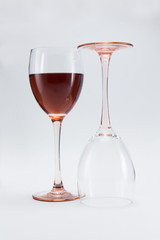 glasses and wine