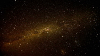 Milky way with slider, taking South Australian desert.