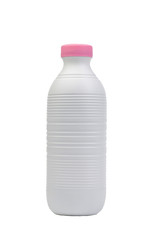 Plastic milk bottle