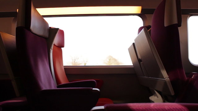 train interior travel