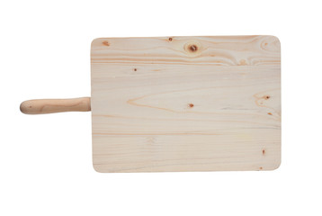 Cutting board for the kitchen isolated