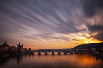 Obraz premium Czech Republic, Prague, Charles brigde