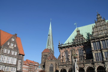 Der Bremer Rathausplatz