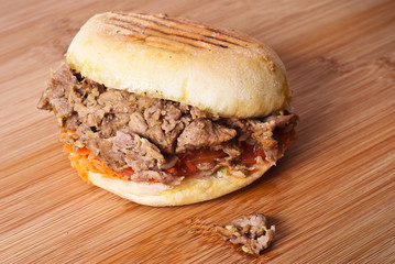 Doner kebab isolated