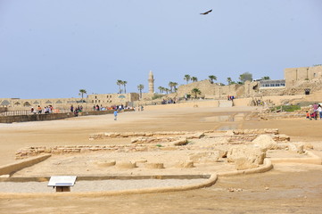 The Caesarea National Park, Israel