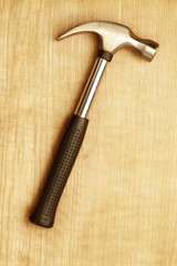 Hammer on wood