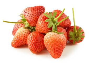 red strawberries