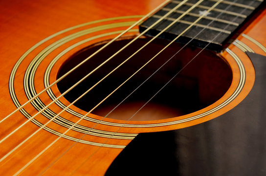 Folk acoustic guitar