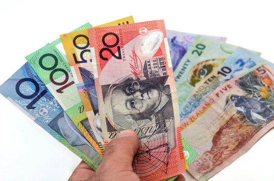 Australian and New Zealand Dollar banknotes