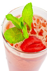 strawberry cold tea