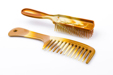 comb isolated white background