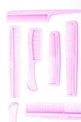 comb isolated white background