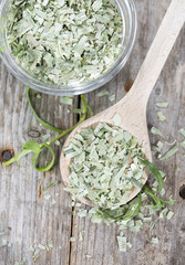 Portion of dried Tarragon
