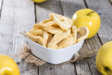 Portion of dried Apples