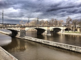 Fototapeta premium The bridge if legion in Prague