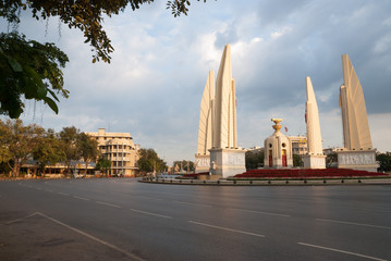 Naklejka premium Democracy monument of Thailand,Bangkok