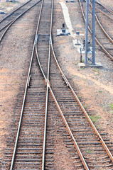 Obraz premium railway tracks