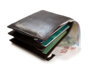 billets d'euro dans un portefeuille