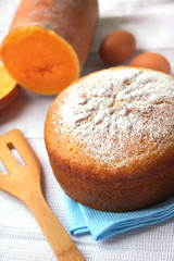 Orange and pumpkin pie